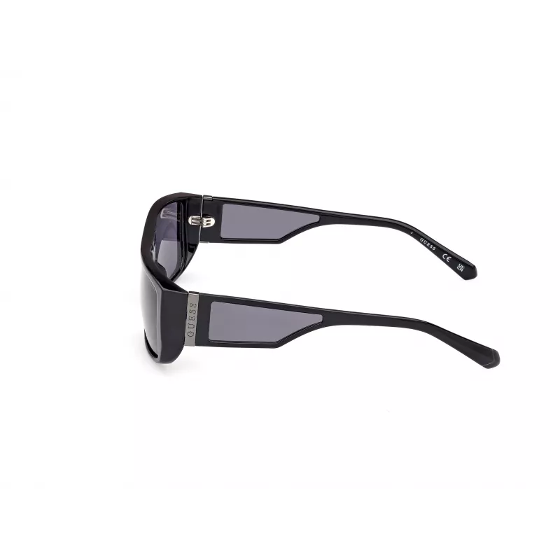 GUESS SUNGLASSES GU00136-6001A Unisex Square Frame 60/16/140 mm Black/Grey