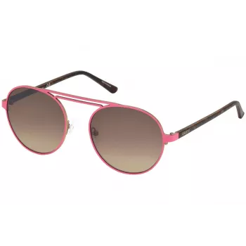 GUESS Unisex GU3028-5573F Okulary przeciwsłoneczne Havana 55/19/140 mm