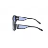 Okulary przeciwsłoneczne GUESS Unisex GU00135-6101V Czarna oprawka Szare soczewki gradientowe 61mm