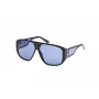 Okulary przeciwsłoneczne GUESS Unisex GU00135-6101V Czarna oprawka Szare soczewki gradientowe 61mm