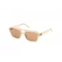 GUESS Unisex Okulary przeciwsłoneczne GU82595357E Oprawka Havana/Tortoise Brązowe soczewki gradientowe 53/19/145 mm