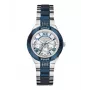 GUESS W0413L1 Damski Zegarek Analogowy Kwarcowy 35,5 mm Stal Nierdzewna Srebrny