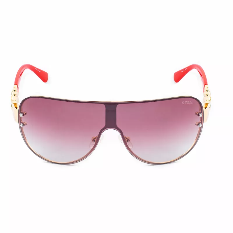 Okulary przeciwsłoneczne GUESS Aviator GO00037-0032G Złota oprawka Brązowe gradientowe szkła 56mm