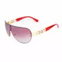 Okulary przeciwsłoneczne GUESS Aviator GO00037-0032G Złota oprawka Brązowe gradientowe szkła 56mm