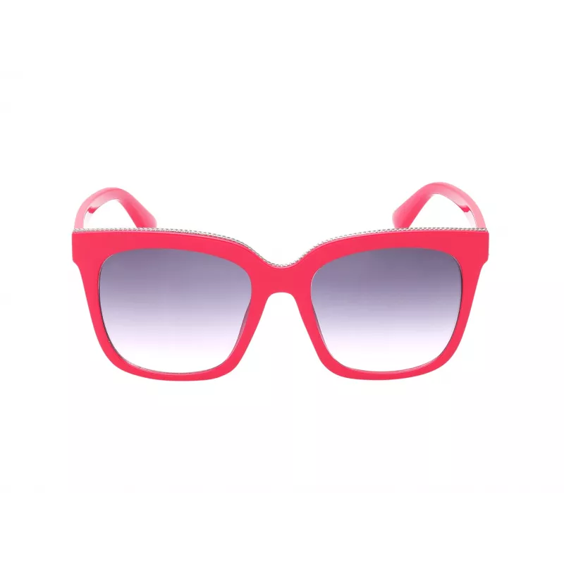 Okulary przeciwsłoneczne GUESS Damskie Butterfly Cat Eye GO00045-5572B Havana Brązowy Gradient 55mm