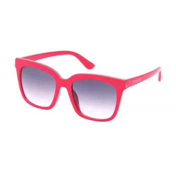 Okulary przeciwsłoneczne GUESS Damskie Butterfly Cat Eye GO00045-5572B Havana Brązowy Gradient 55mm