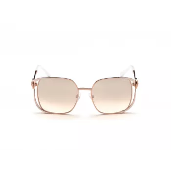 Okulary przeciwsłoneczne GUESS damskie Butterfly Cat Eye GU7626-5828U Havana/Brown Gradient 58mm