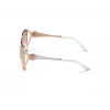 Okulary przeciwsłoneczne GUESS damskie Butterfly Cat Eye GU7626-5828U Havana/Brown Gradient 58mm