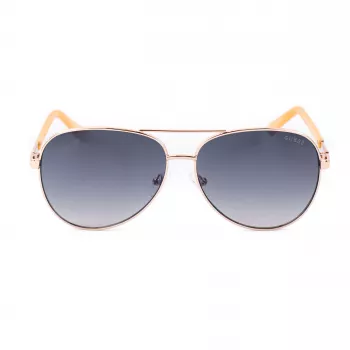 Okulary przeciwsłoneczne GUESS damskie motylkowe GU00173-6028W Havana Brown Gradient 60mm