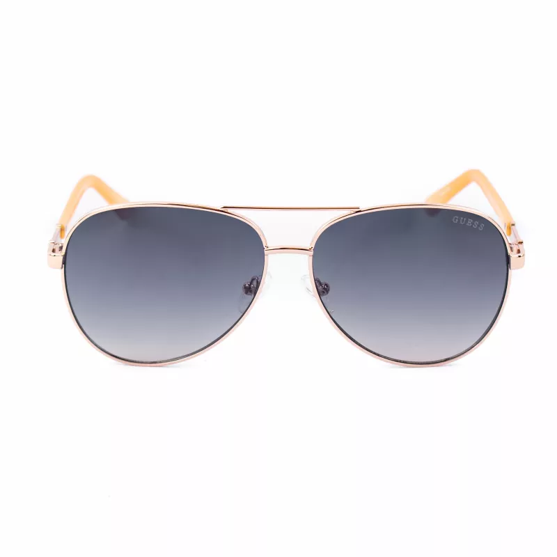 Okulary przeciwsłoneczne GUESS damskie motylkowe GU00173-6028W Havana Brown Gradient 60mm