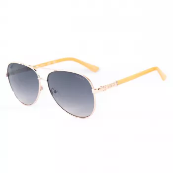 Okulary przeciwsłoneczne GUESS damskie motylkowe GU00173-6028W Havana Brown Gradient 60mm