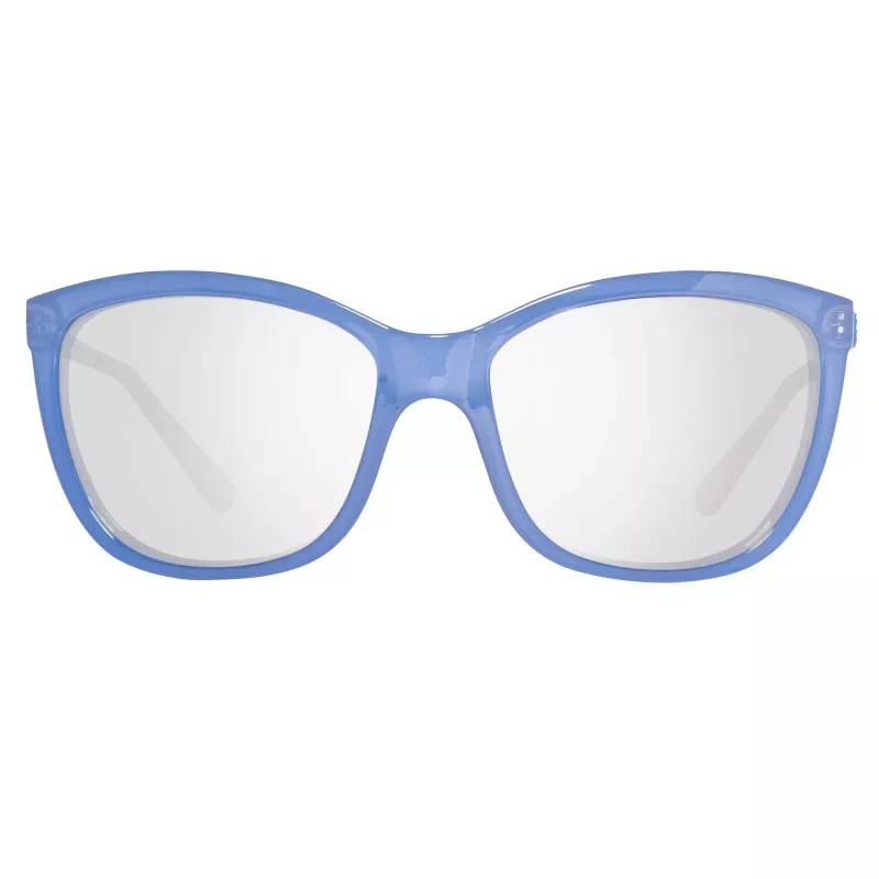 GUESS Damskie Okulary Przeciwsłoneczne Motylkowe GU7444-5884C Oprawa Acetatowa Havana Brązowy Żółw Soczewki Brązowe Gradient 58mm