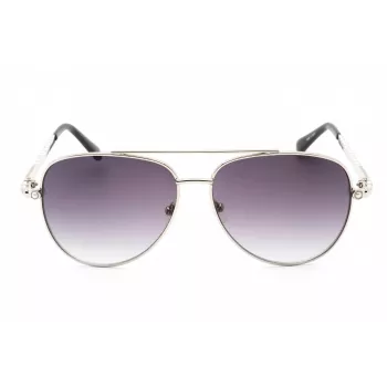 Okulary przeciwsłoneczne GUESS damskie kocie oko GF0356-10B Złoty/Hawana Brązowy gradient 59mm
