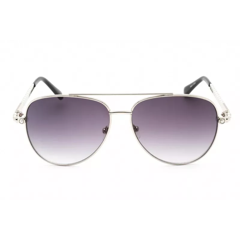 Okulary przeciwsłoneczne GUESS damskie kocie oko GF0356-10B Złoty/Hawana Brązowy gradient 59mm