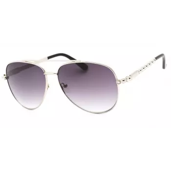 Okulary przeciwsłoneczne GUESS damskie kocie oko GF0356-10B Złoty/Hawana Brązowy gradient 59mm