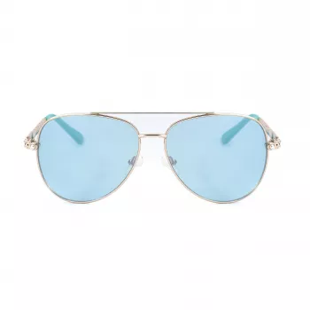 Okulary przeciwsłoneczne Guess Cat Eye dla kobiet GF0356-5932V - 59/13/135 mm