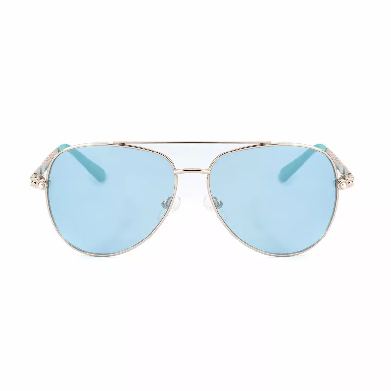 Okulary przeciwsłoneczne Guess Cat Eye dla kobiet GF0356-5932V - 59/13/135 mm