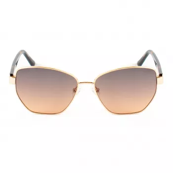 GUESS Women's Cat Eye Sunglasses GU00102-5632F Havana Brown Gradient 56mm