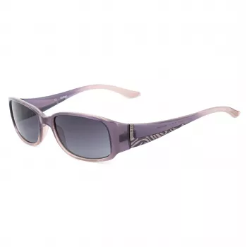 GUESS Women's Cat Eye Sunglasses GU7121PUCLR35 Purple Clear Acetate 53mm