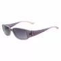 GUESS Women's Cat Eye Sunglasses GU7121PUCLR35 Purple Clear Acetate 53mm