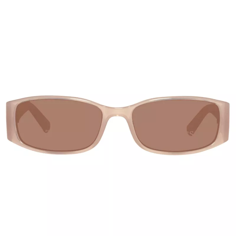 GUESS Damskie Okulary Przeciwsłoneczne Kocie Oko GU7259-55N33 Brąz Havana