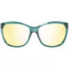 GUESS Women's Cat Eye Sunglasses GU7308-60S18 Brown Havana