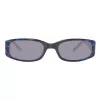 GUESS Damskie Okulary Przeciwsłoneczne Kocie Oko GU7435-5192A Błyszcząca Czerń Gradient Dymny 51mm