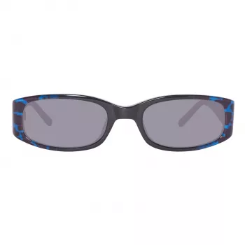 GUESS Damskie Okulary Przeciwsłoneczne Kocie Oko GU7435-5192A Błyszcząca Czerń Gradient Dymny 51mm