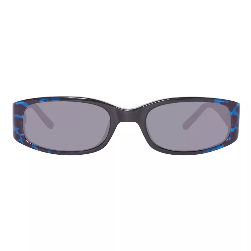 GUESS Damskie Okulary Przeciwsłoneczne Kocie Oko GU7435-5192A Błyszcząca Czerń Gradient Dymny 51mm