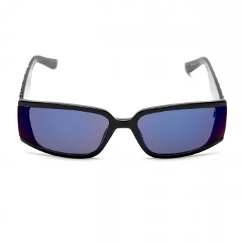 Okulary przeciwsłoneczne GUESS Damskie GF5127-6501C, Oversize Kwadratowe, Czarna Oprawka z Szkłami Gradientowymi w Kolorze Dymnym