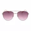 Okulary przeciwsłoneczne Guess GO00001-6010B dla kobiet - soczewki 56 mm, ochrona UV400
