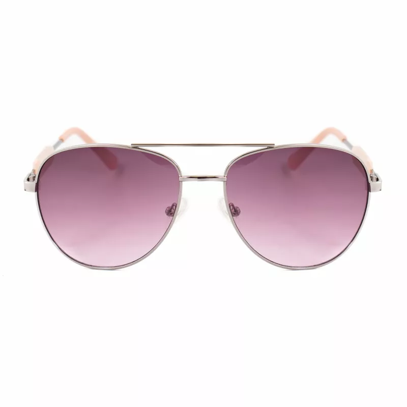 Okulary przeciwsłoneczne Guess GO00001-6010B dla kobiet - soczewki 56 mm, ochrona UV400