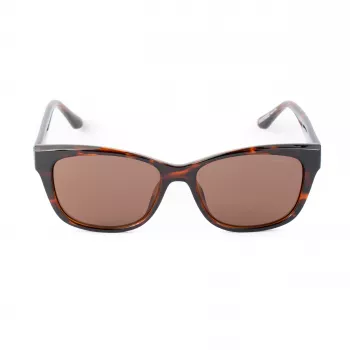 Okulary przeciwsłoneczne GUESS damskie GU00145-5452E w kształcie kociego oka, oprawka Havana, brązowe soczewki gradientowe, 54mm