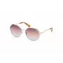 Okulary przeciwsłoneczne GUESS damskie GU7842S5833F Oversized Square, oprawka Havana, szkła brązowe gradientowe, 58mm