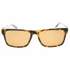 GUESS Damskie Prostokątne Okulary Przeciwsłoneczne Acetatowe GU00074-53E Havana Brązowy Gradient 55mm