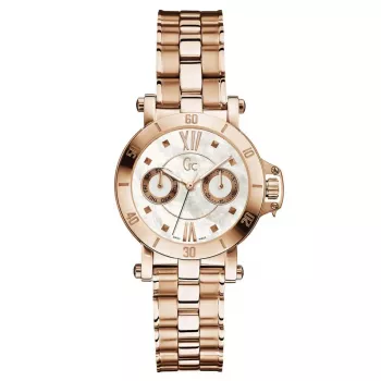 Zegarek damski GUESS ze stali nierdzewnej w kolorze różowego złota X74008L1S 34mm