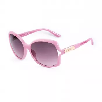 Okulary przeciwsłoneczne damskie GUESS GF00057-6072T - Soczewka 60 mm, Mostek 18 mm, Zausznik 130 mm