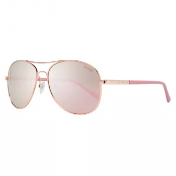 Okulary przeciwsłoneczne GUESS dla kobiet GF0295-28U Havana Butterfly Acetate Frame Brown Gradient Lens 60/17/135 mm