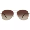 Okulary przeciwsłoneczne Guess damskie GF0295-33F Brąz Havana Motyl 60mm