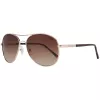 Okulary przeciwsłoneczne Guess damskie GF0295-33F Brąz Havana Motyl 60mm