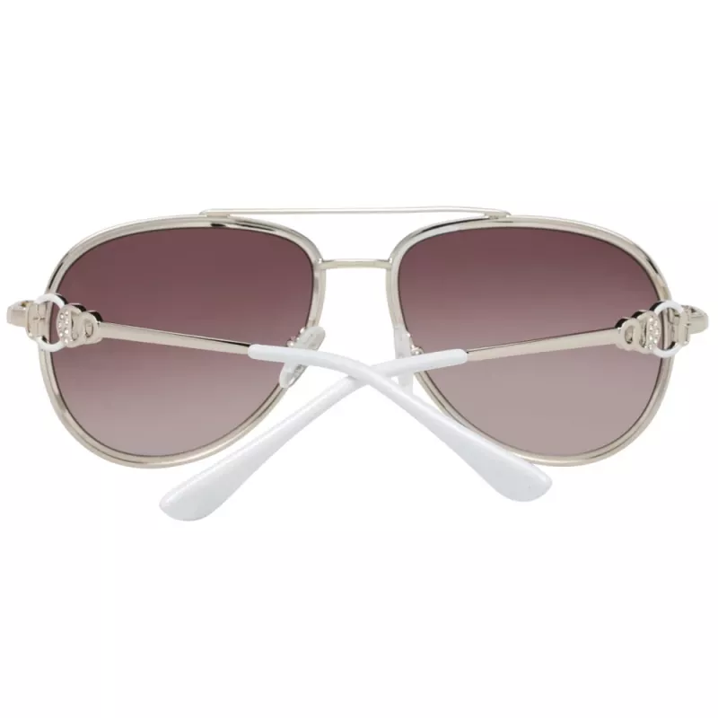 Okulary przeciwsłoneczne GUESS damskie GF034432F56 - Oprawa modowa, ochrona UV400, soczewki 56mm