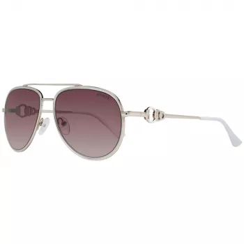 Okulary przeciwsłoneczne GUESS damskie GF034432F56 - Oprawa modowa, ochrona UV400, soczewki 56mm