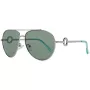 Okulary przeciwsłoneczne GUESS damskie GF0364-10X oprawka Havana Brown acetatowa soczewki brązowe gradient 59mm
