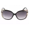 Okulary przeciwsłoneczne GUESS dla kobiet GF0383-05B Butterfly Cat-Eye Czarny Gradient Smoke 57mm