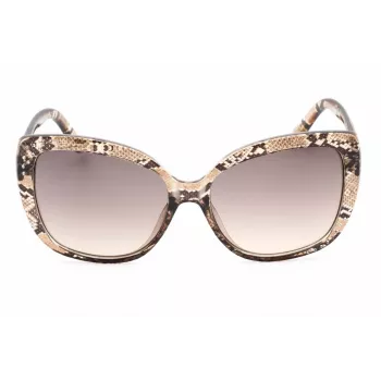 Okulary przeciwsłoneczne GUESS damskie GF0383-45F Butterfly Havana Acetate 57mm