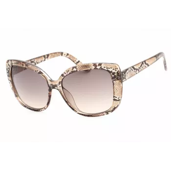 Okulary przeciwsłoneczne GUESS damskie GF0383-45F Butterfly Havana Acetate 57mm