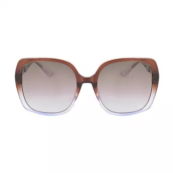Okulary przeciwsłoneczne GUESS dla kobiet GF0406-5683Z Havana Brązowe Motyl Kocie Oko 56mm