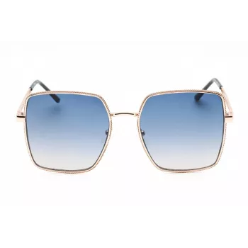 Okulary przeciwsłoneczne Guess GF0419-28W Havana Acetate Frame Brown Gradient Lens 58mm