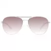 Okulary przeciwsłoneczne GUESS dla kobiet GF6143-32F Havana, oprawka motylkowa, brązowe soczewki gradientowe 59mm