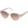 Okulary przeciwsłoneczne Guess GF6194-5347A - Oprawka Havana Brown Cat-Eye z brązowymi soczewkami gradientowymi - 53/17/140 mm
